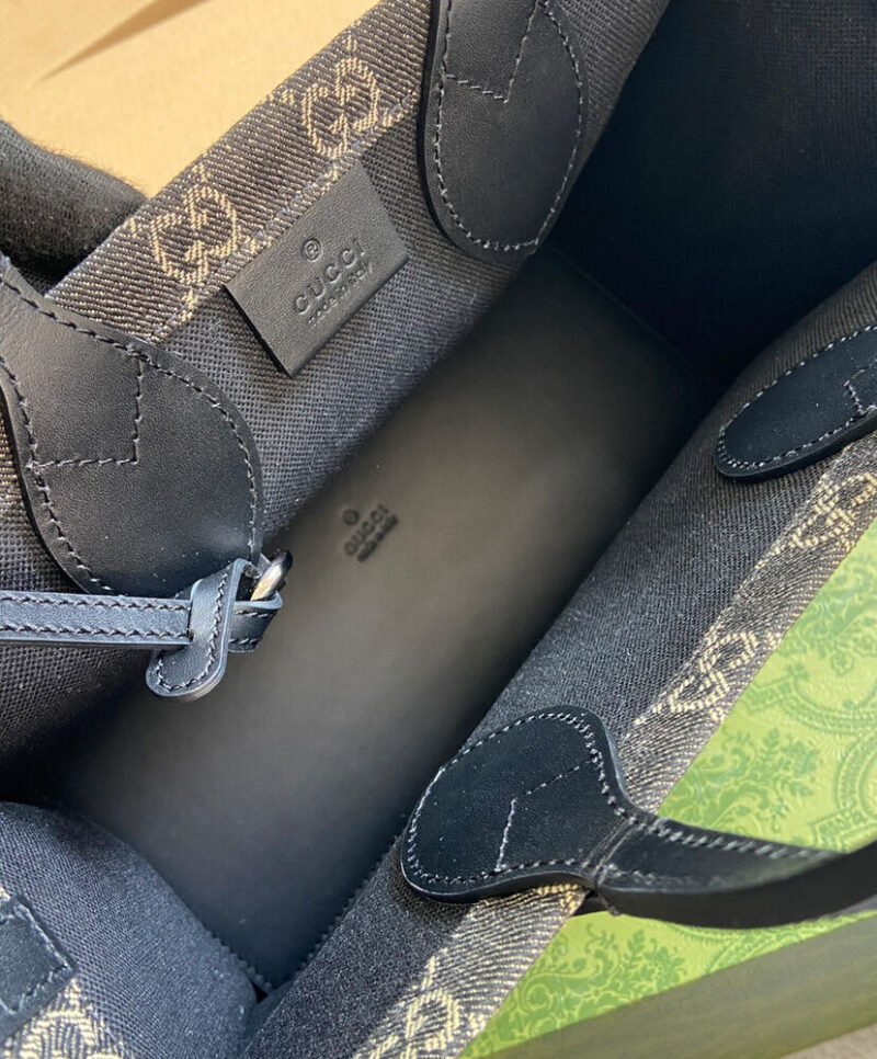 Gucci Ophidia GG Medium Tote Bag 772183 Black